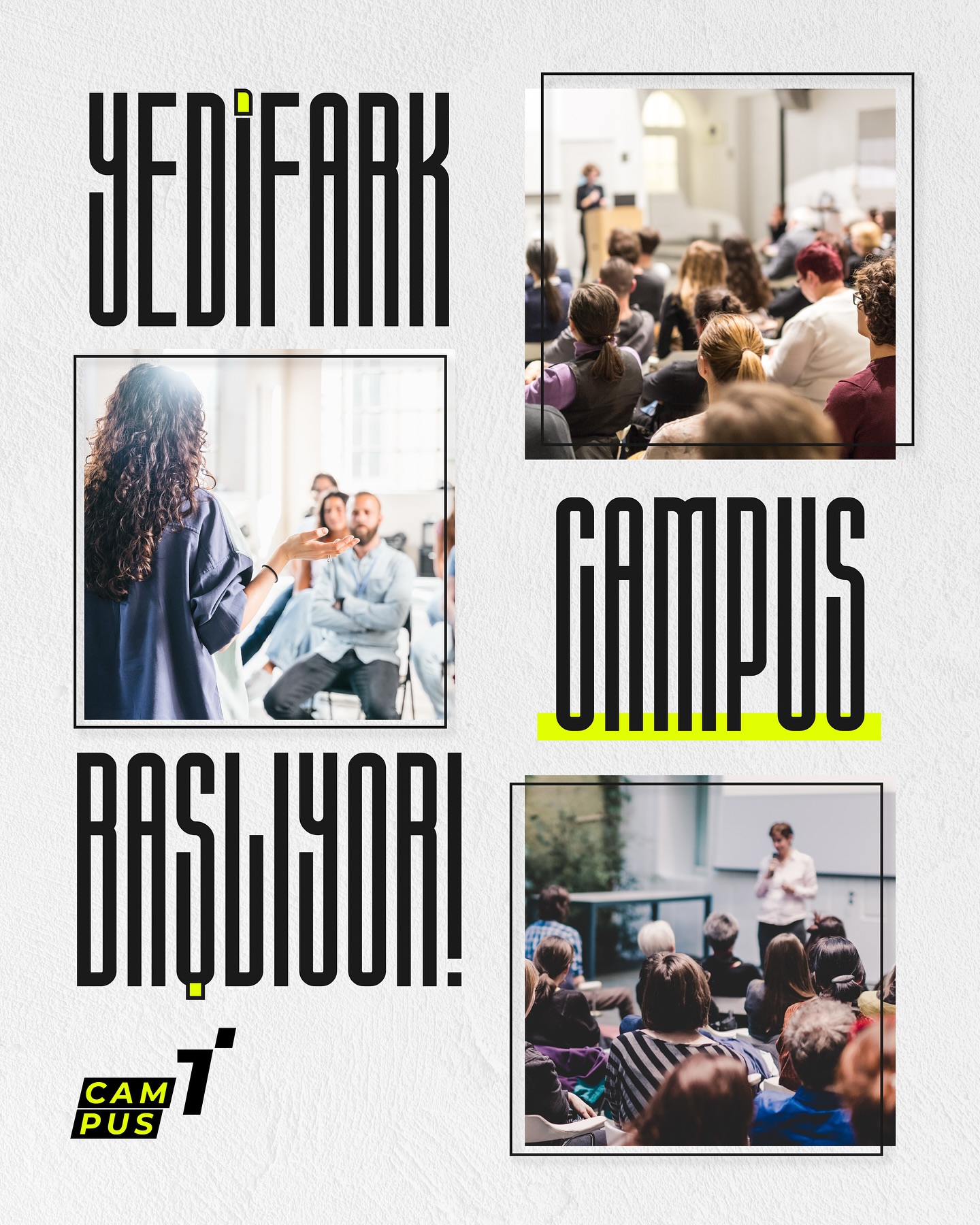 YediFark Campus launch announcement